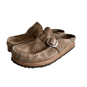 Birkenstock leather mules